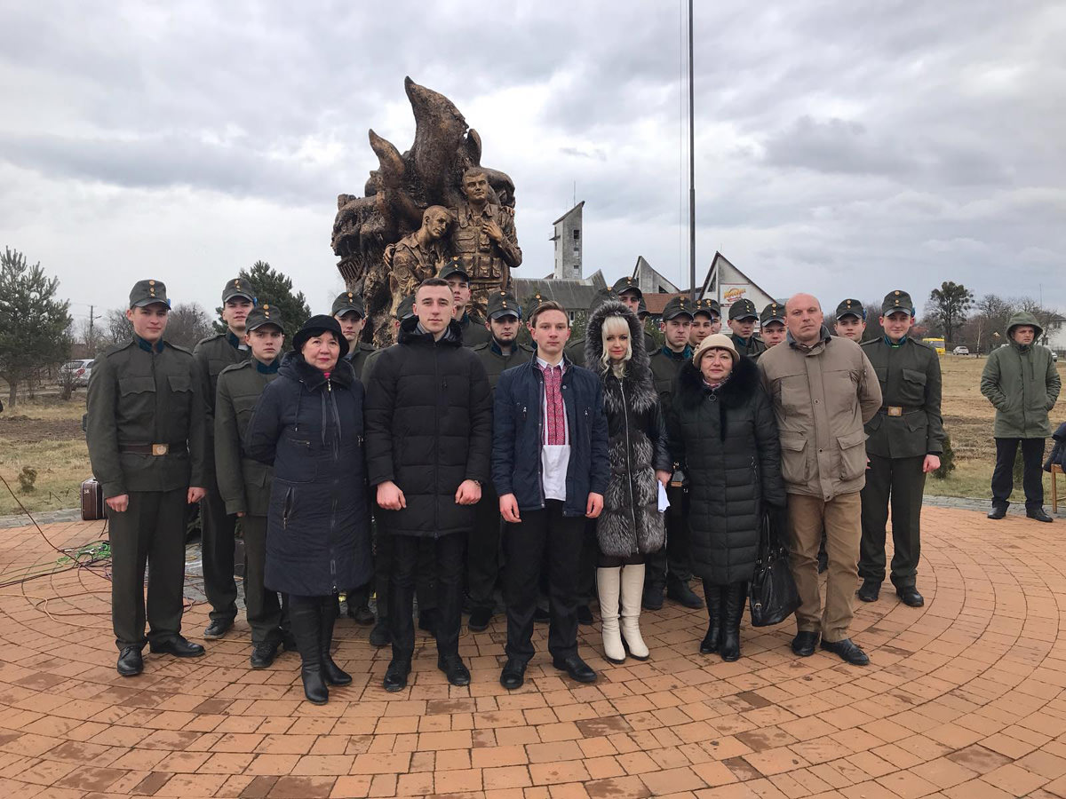 Відкриття Алеї Слави Героїв АТО