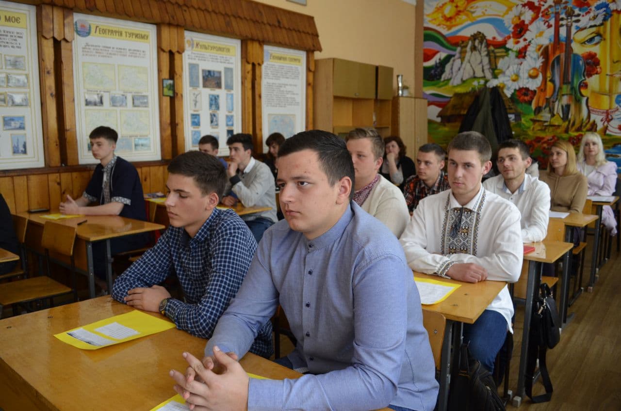 Відкрита виховна присвячена 35-тій річниці від дня Чорнобильської катастрофи
