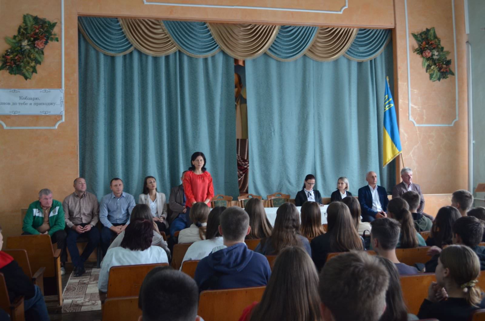 Зустріч адміністрації коледжу із першокурсниками