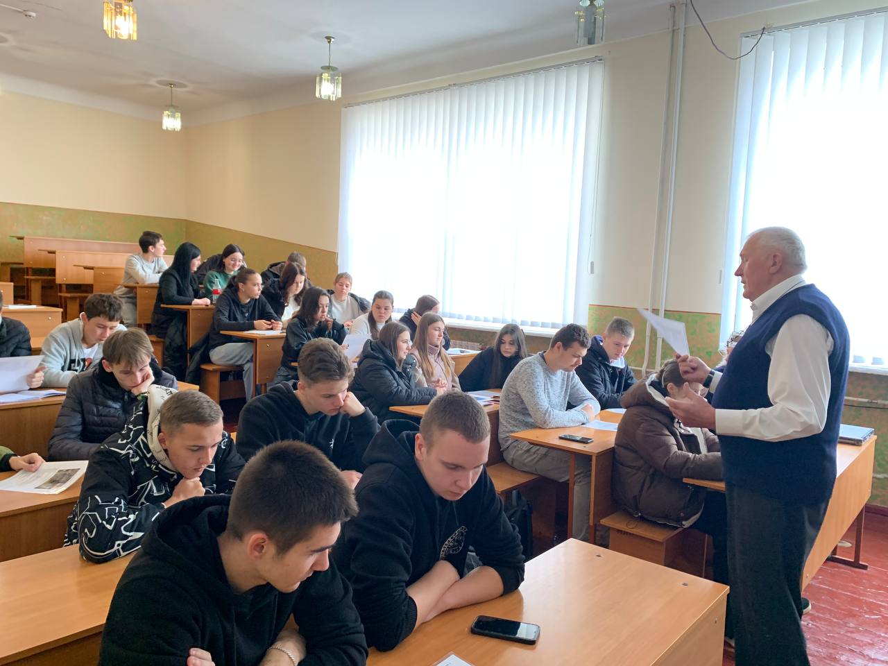 Гостьова лекція на тему: «Надзвичайні ситуації та індивідуальний захист»