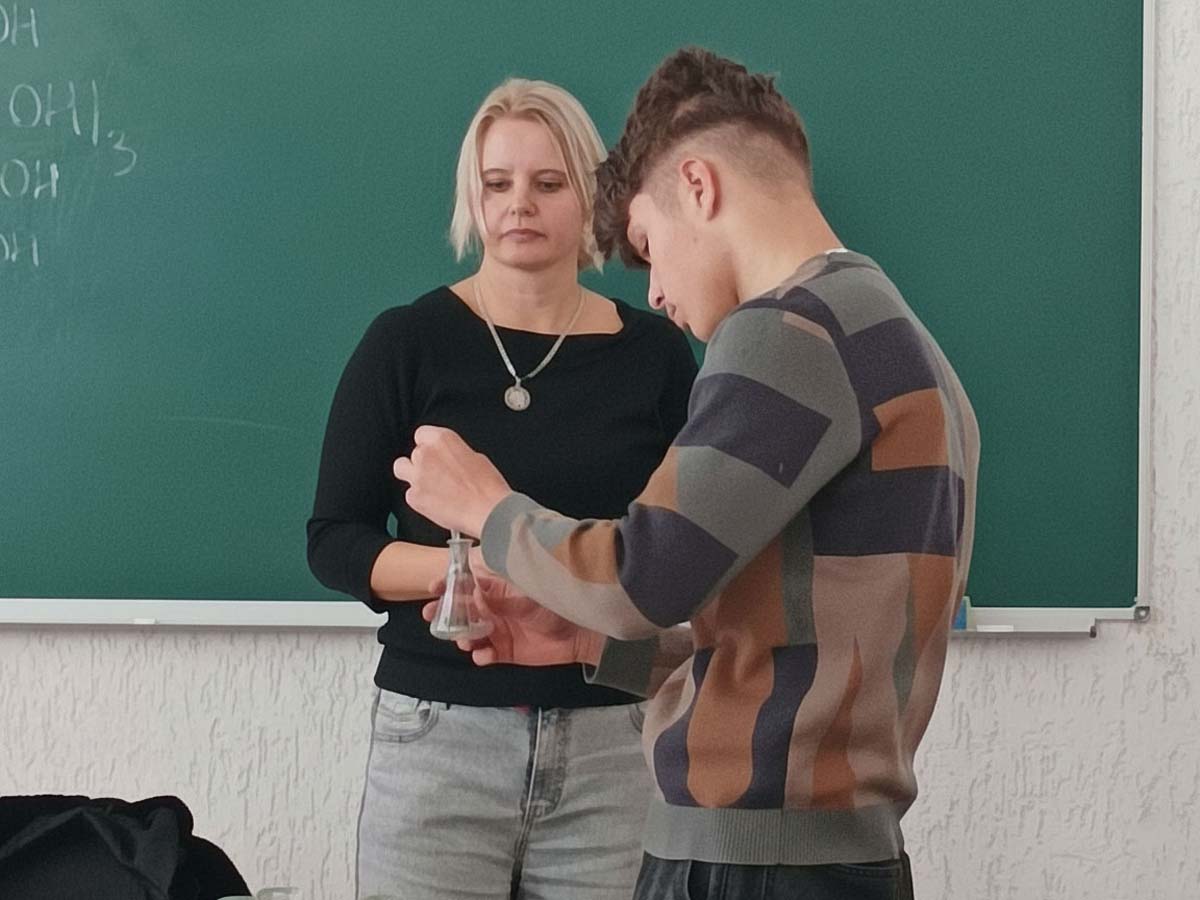 Відкрите заняття з хімії