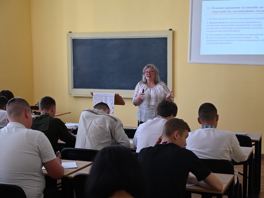 Відкрите заняття з «БЖД та цивільного захисту»
